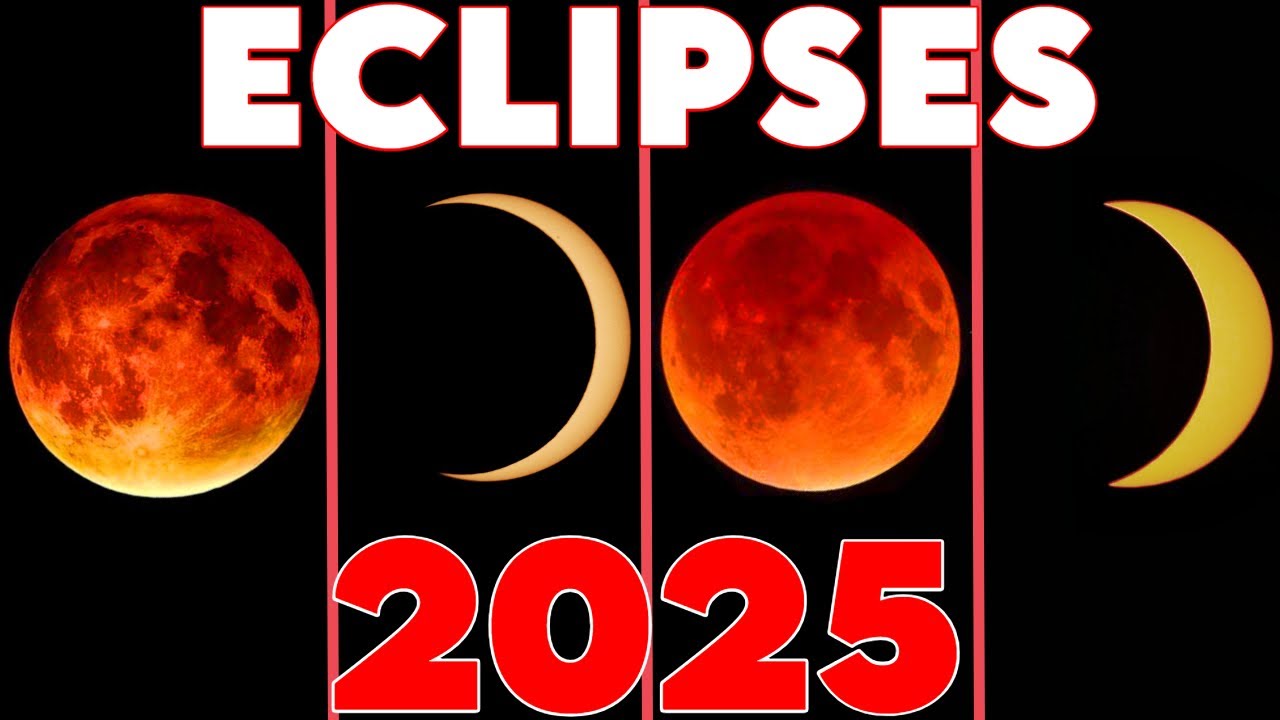 TODOS los ECLIPSES de 2025