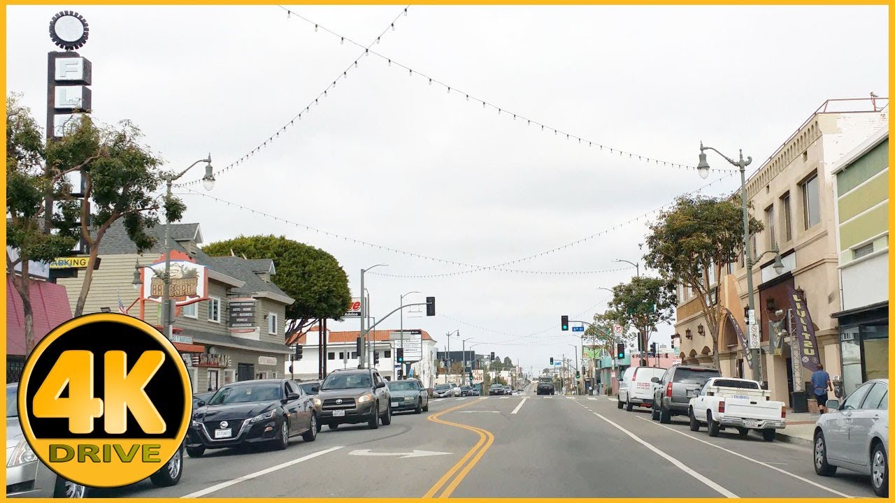 Driving Tour of Pacific Ave, San Pedro [4K]