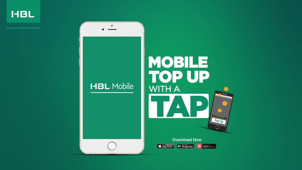 Mobile Top Up with a Tap - HBL Mobile
