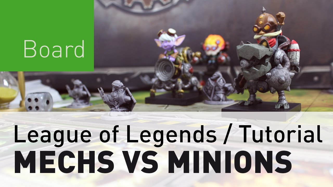 Mechs VS Minions - Cómo jugar - El juego de mesa de League of Legends