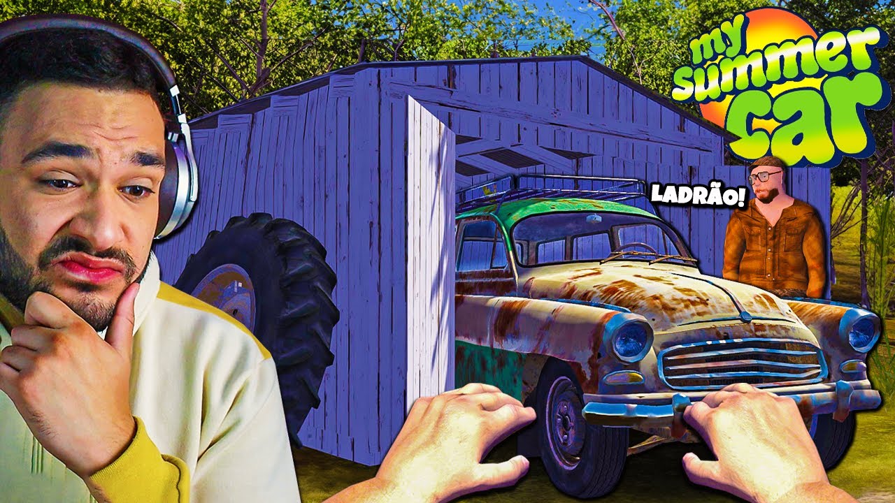 ME DEI MAL ao ROUBAR o CARRO do DOIDO do 21! My Summer Car #2