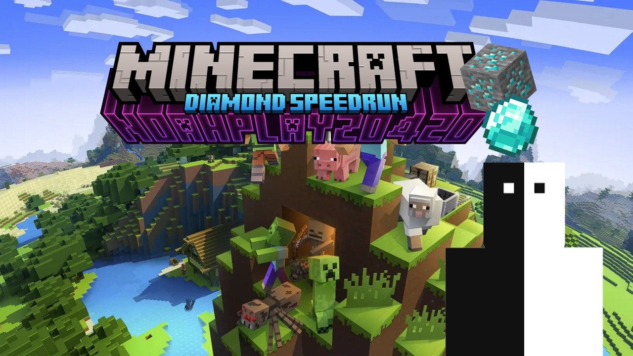 Minecraft Diamond Speedrun (02:40:616)