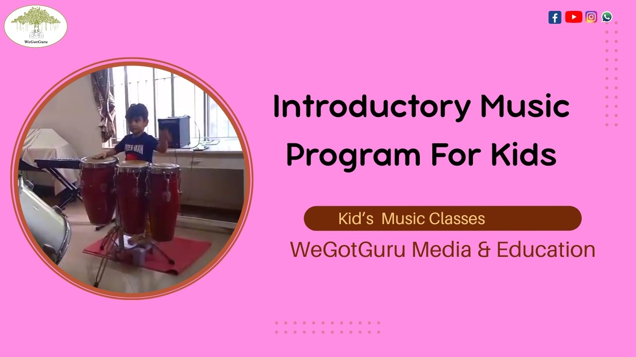 Creative Music Classes For Kids 4&ndash;6 | WeGotGuru | Offline & Online | Haralur Road - Bangalore