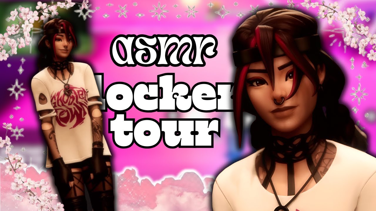 asmr fortnite locker tour (whispering)