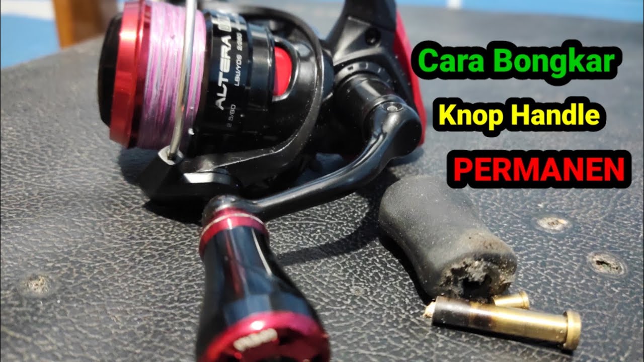 CARA MENGGANTI KNOP HANDLE PERMANEN