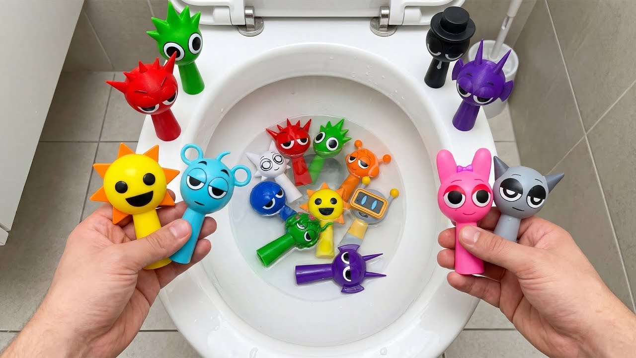 Toilet Mystery: Can You Spot Every Hidden Sprunki? 🔍