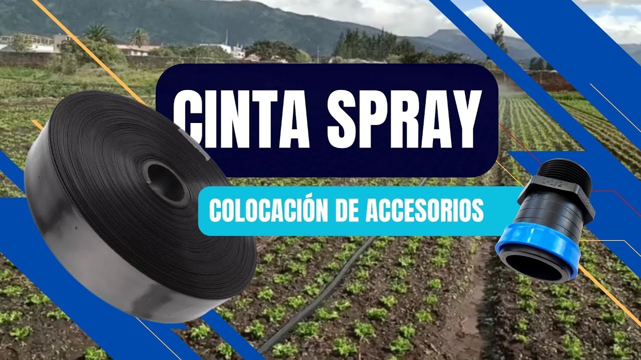 Cinta Spray, características, usos y accesorios