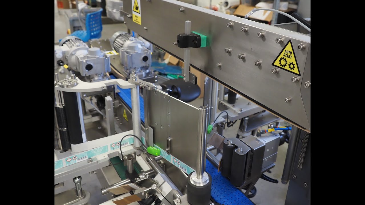 LABELTEC - Etykieciarka uniTWIN do opakowań płaskich i okrągłych