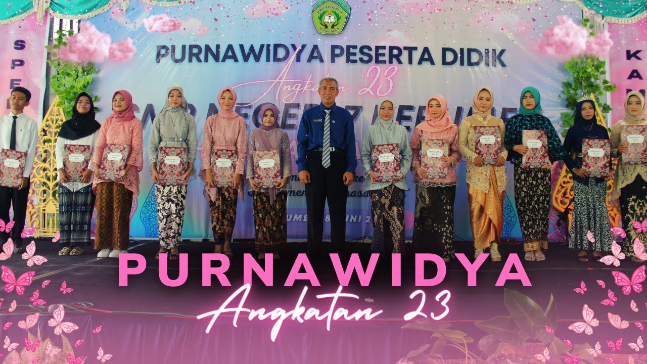 PURNAWIDYA PESERTA DIDIK ANGKATAN 23 SMP NEGERI 7 KEBUMEN TAHUN PELAJARAN 2022-2023 #SPENVEN