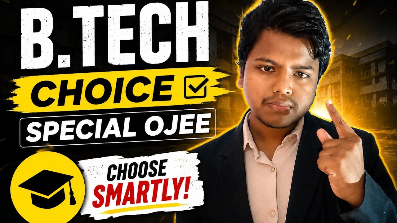 Special OJEE 2026 Counselling | Best College & Branch Selection