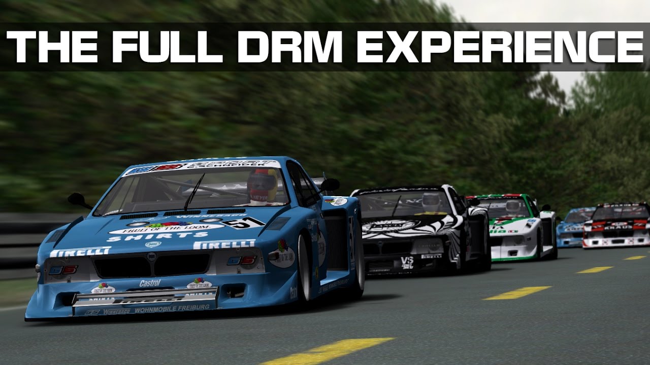 rFactor - The Full DRM Experience (BMW M1 @ Anderstorp 75)