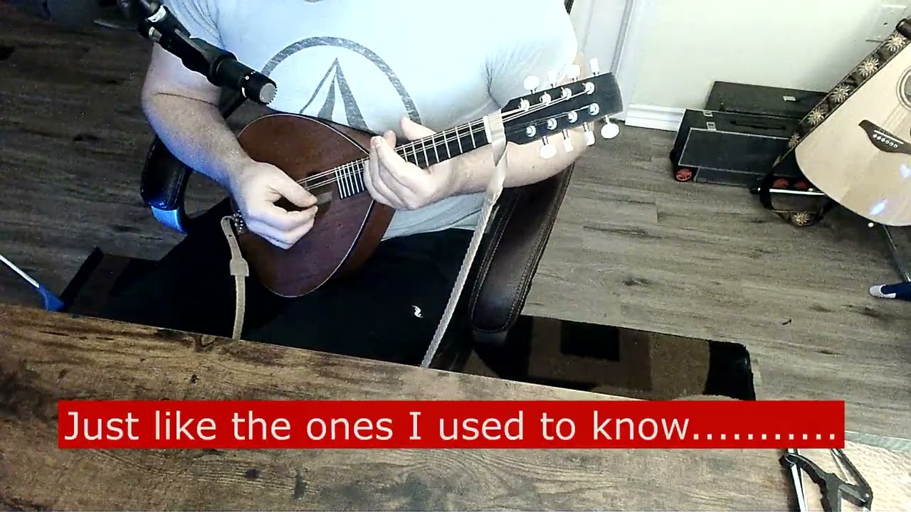 White Christmas Mandolin