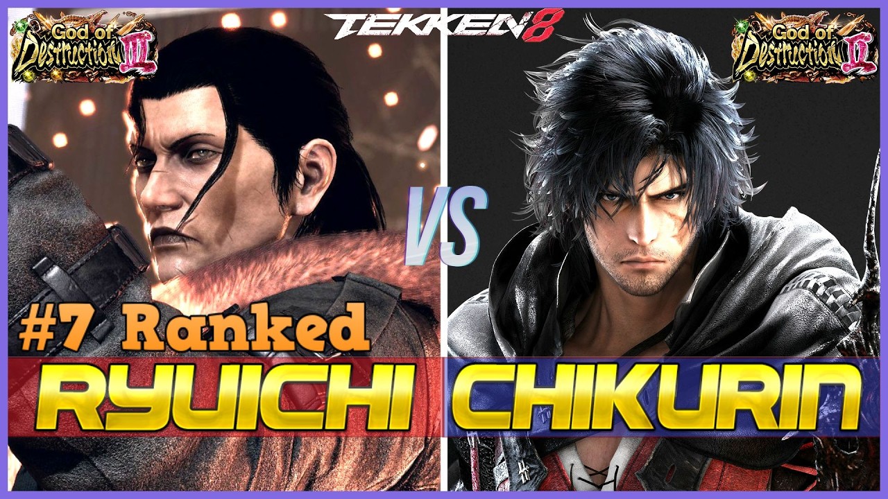 T8 ▰ RYUICHI (#7 Ranked Dragunov) Vs CHIKURIN (Clive) ▰ Tekken 8 High Level Gameplay