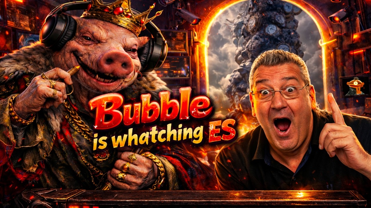 Bubble is whatching ES Reaction  auf 