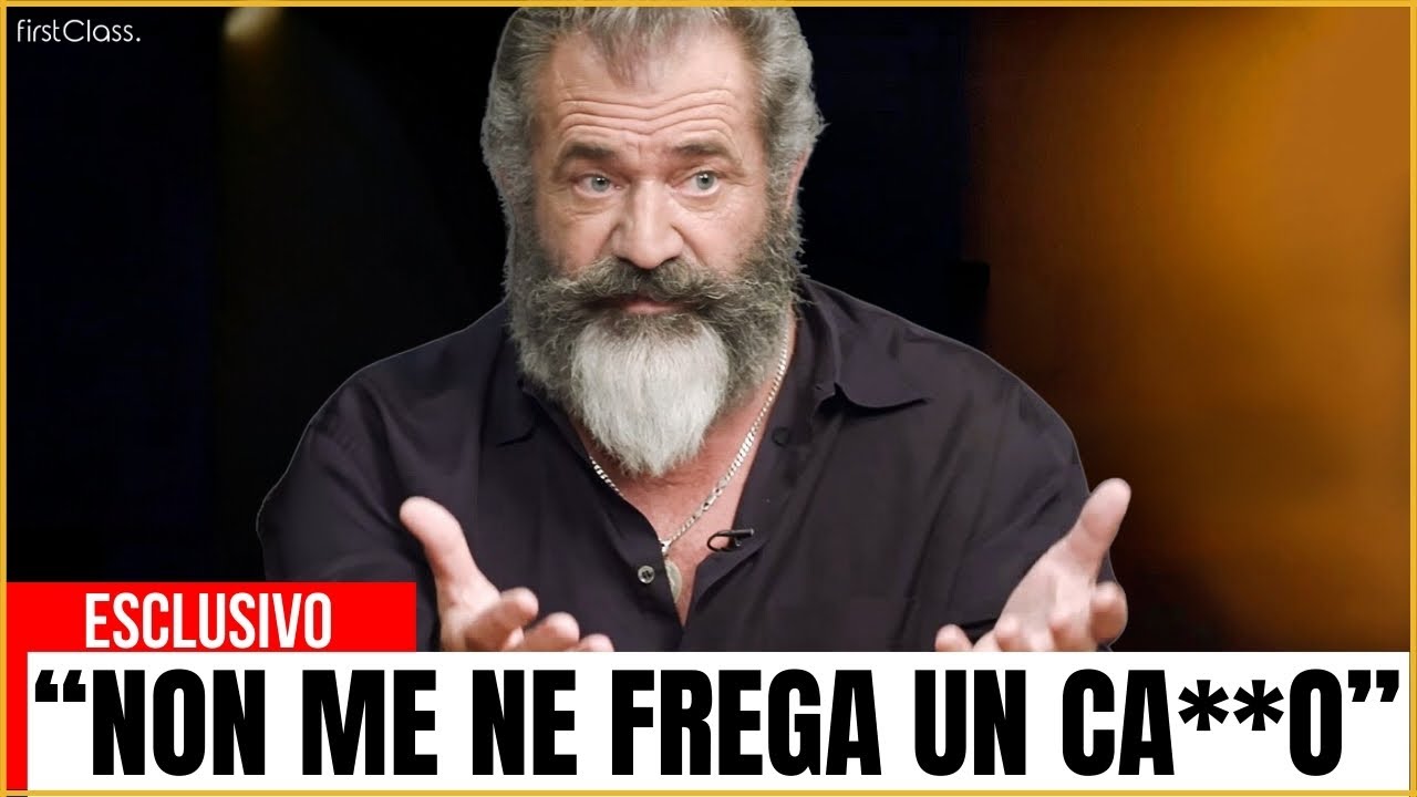 MEL GIBSON Distrugge la Cultura Woke e Hollywood &egrave; FURIOSA!