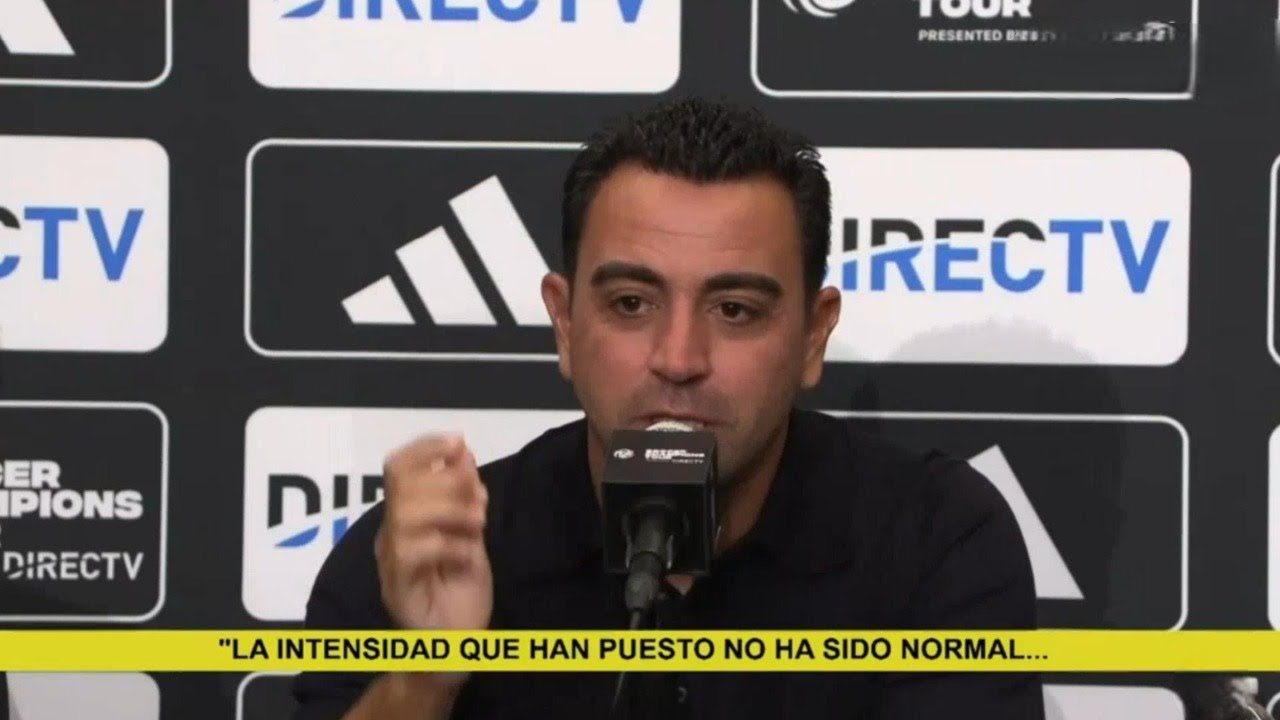 La rajada de XAVI sobre la intensidad del Arsenal