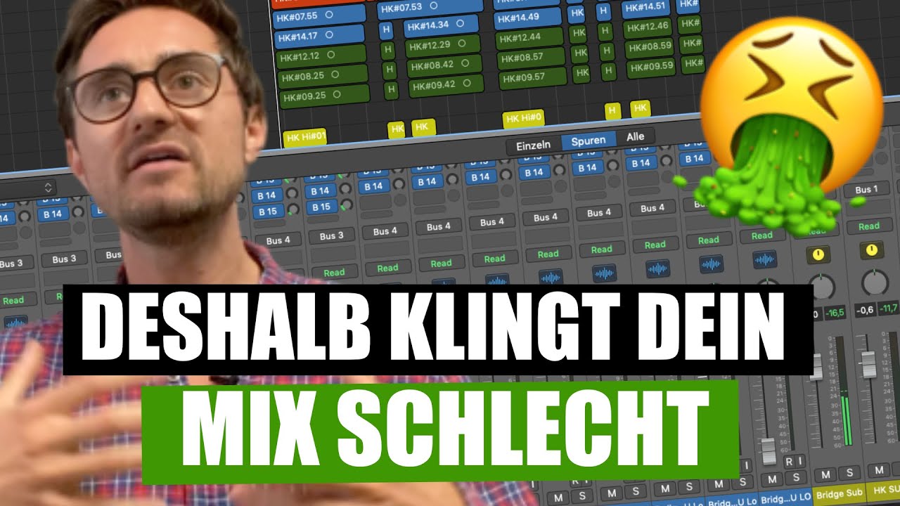 5 GRÜNDE, warum dein MIX UNPROFESSIONELL klingt (und was du dagegen tust!) | abmischen-lernen.de