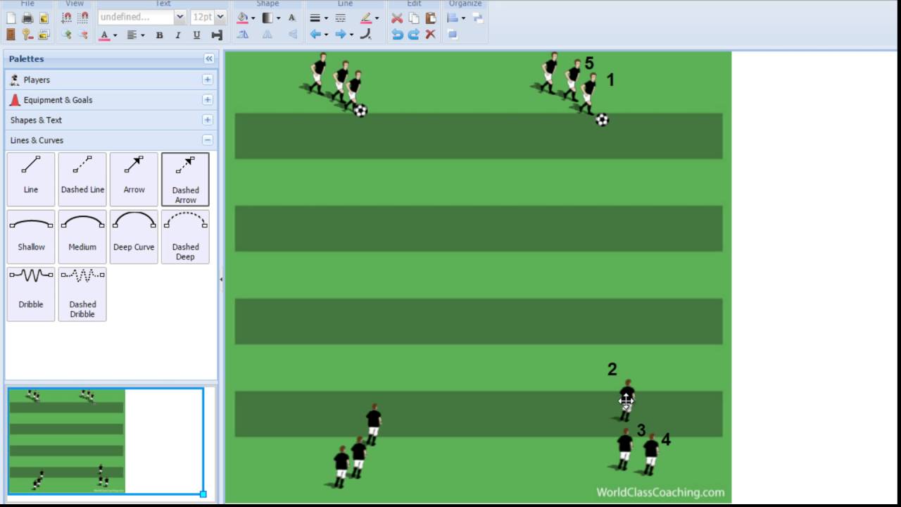 Teaching Players to Turn with the Ball
