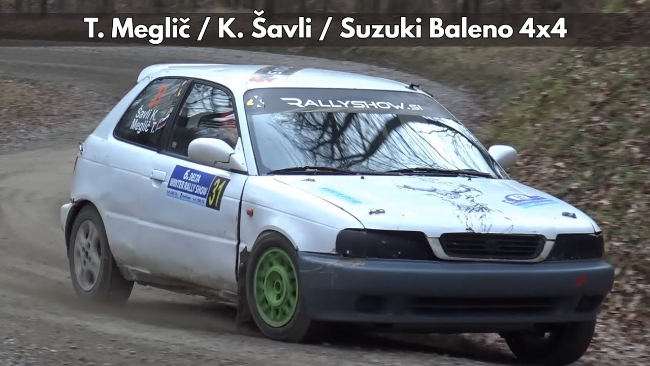 T. Meglič / K. &Scaron;avli / Suzuki Baleno 4x4 / Delta Winter Rally 2026. - TheLepoldMedia