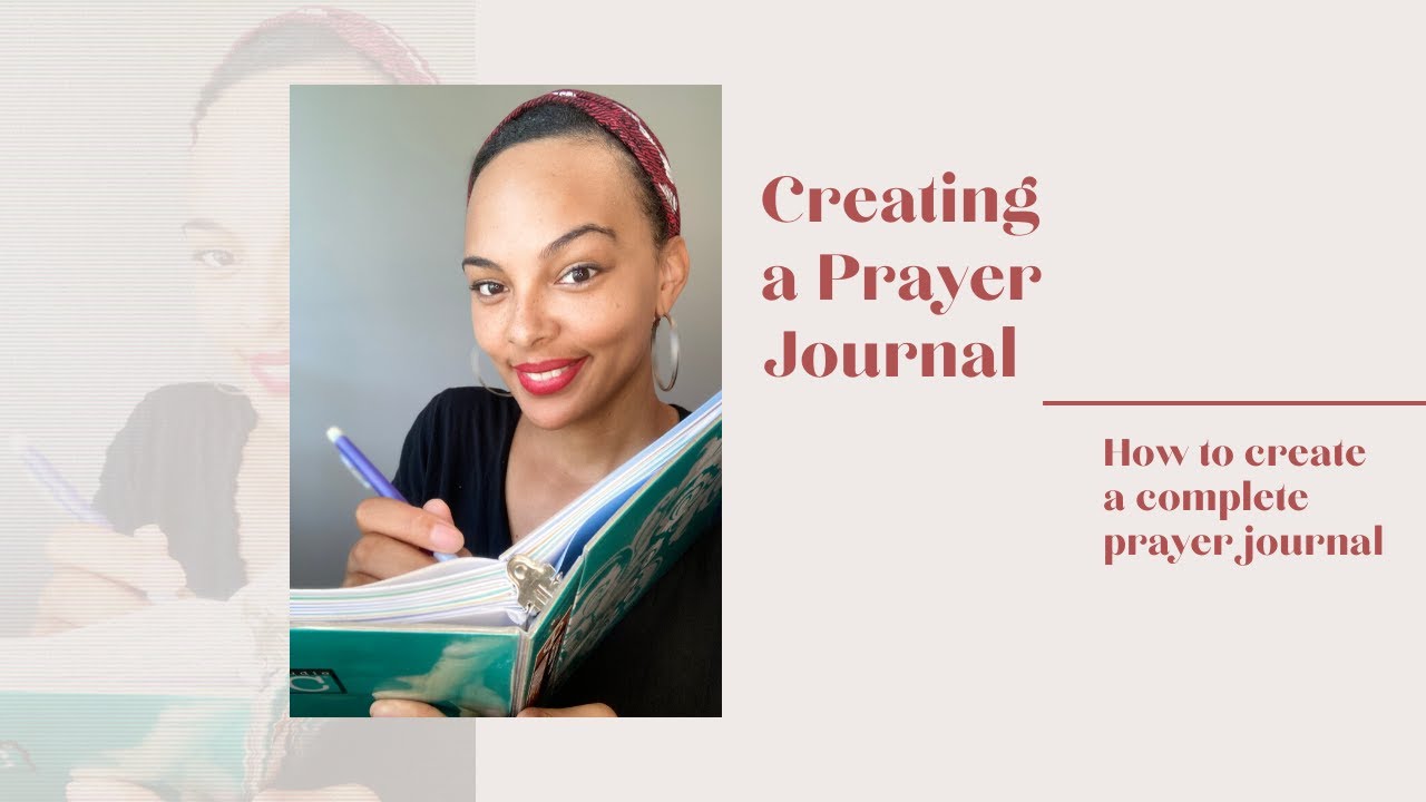 How to Make a Prayer Journal