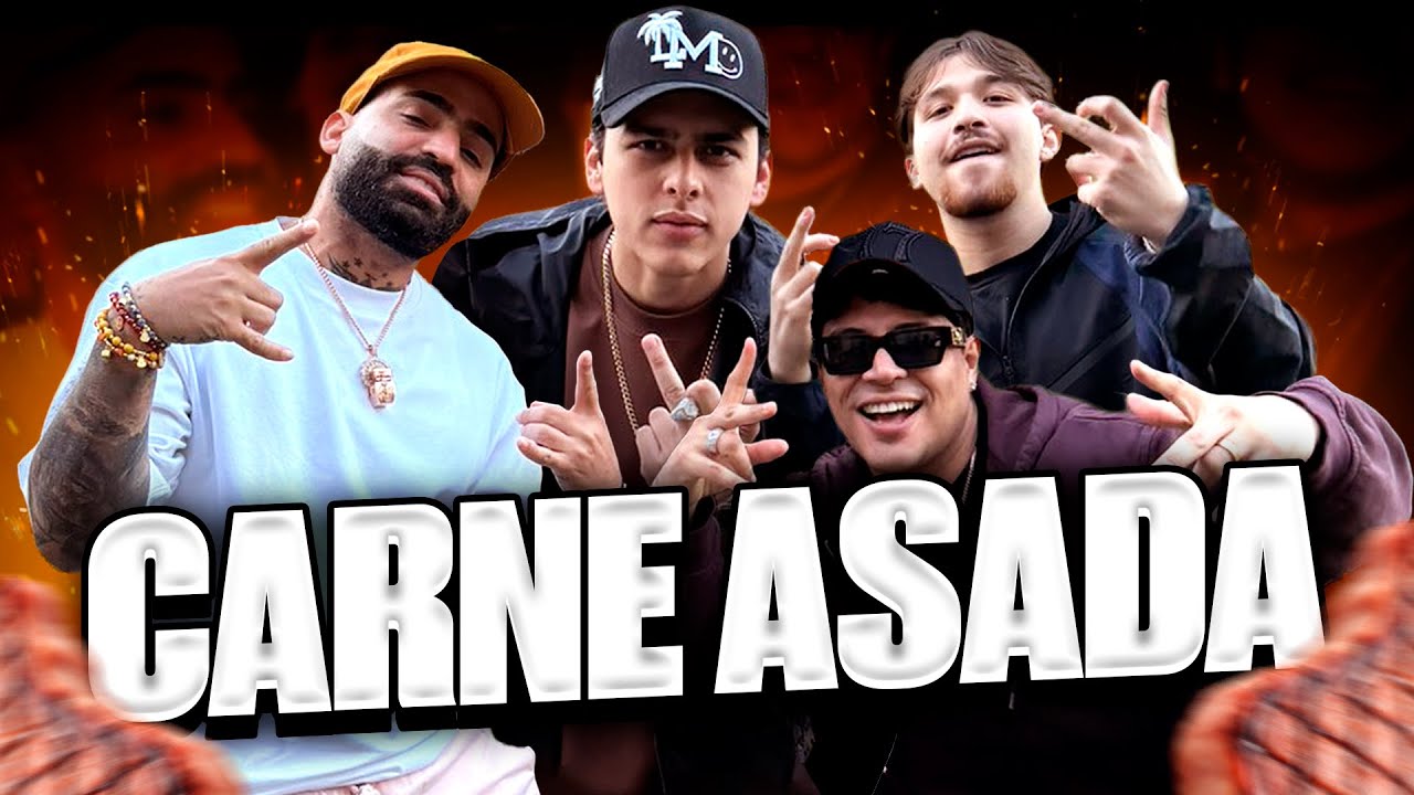 HICIMOS una CARNE ASADA JUNTO a ARCANGEL Y EDUIN CAZ⭐