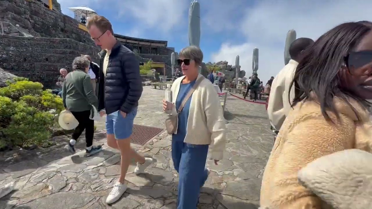 My First Of 2 Visits To Table Mountain In Cape Town,South Africa October 4,2025.(4K)