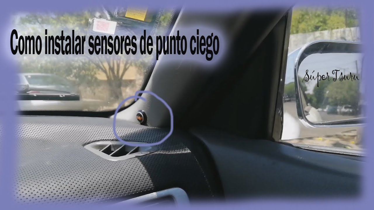 Instalación completa de sensores de punto ciego