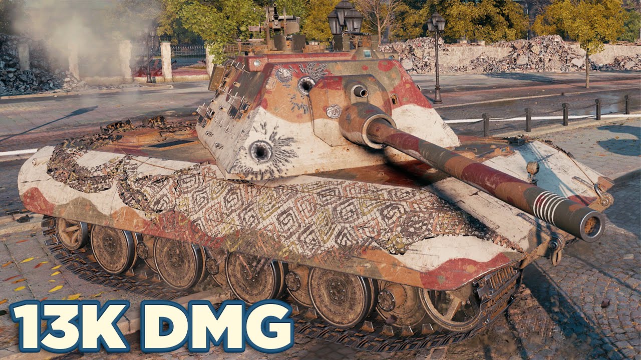 E 100 • 13К УРОНА 9 ФРАГОВ • WoT Gameplay