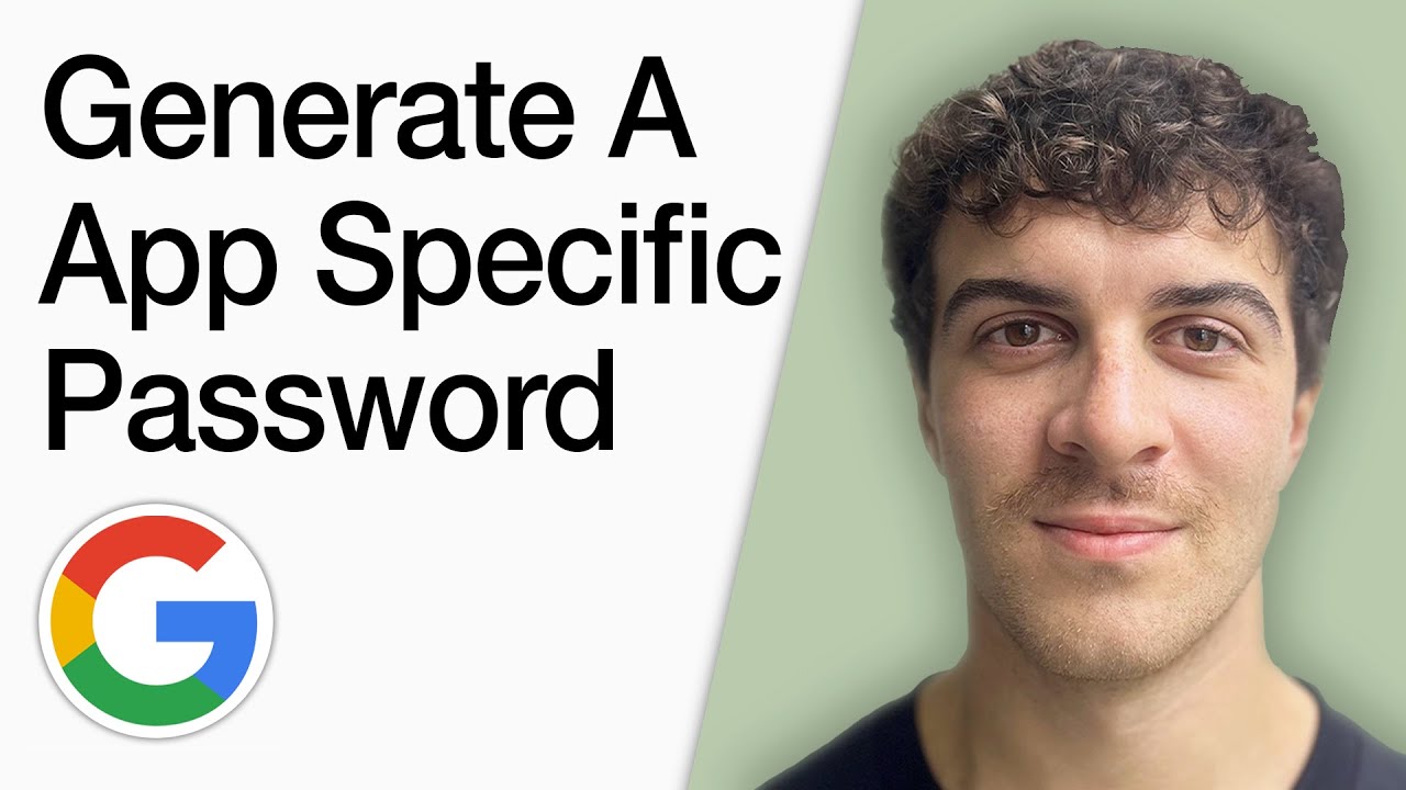 How To Generate A App Specific Password - My Google Account (Full 2025 Guide)