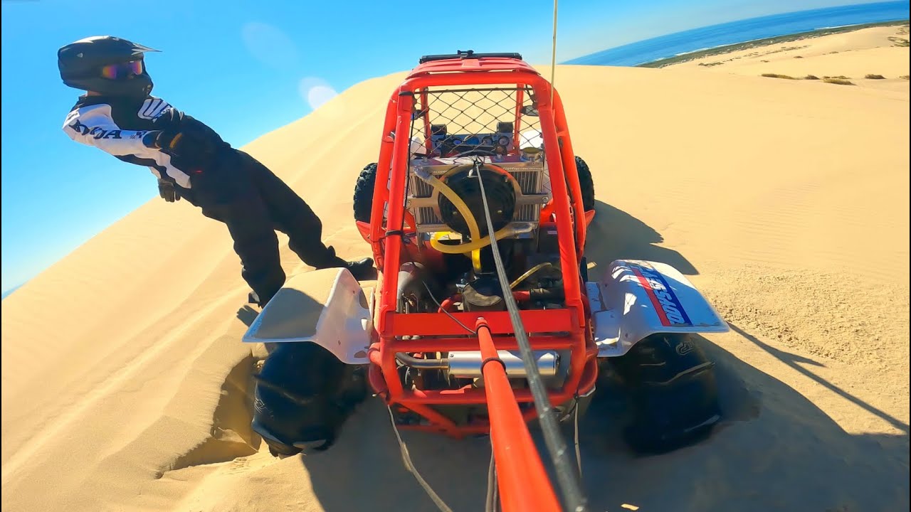 Honda Odyssey FL350 at Dunefest - Epic First Ride in the Sand Dunes