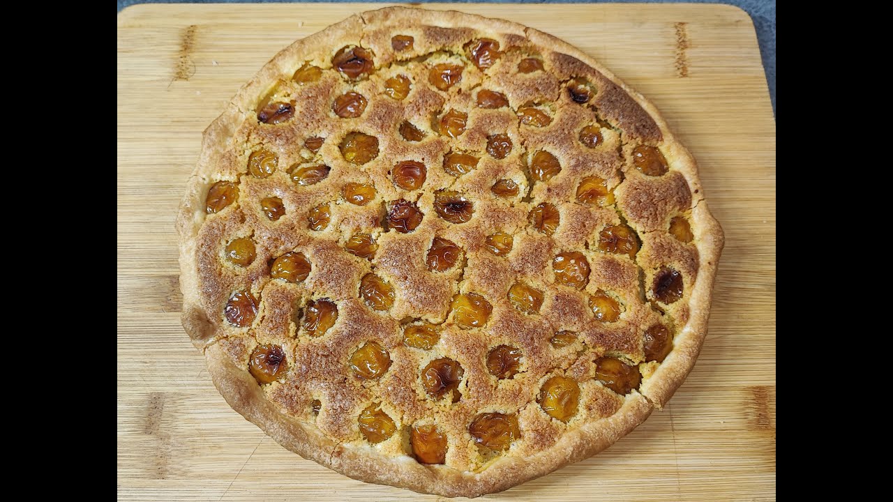 tarte amandine aux mirabelles recette super savoureuse avec mes fruits préférés