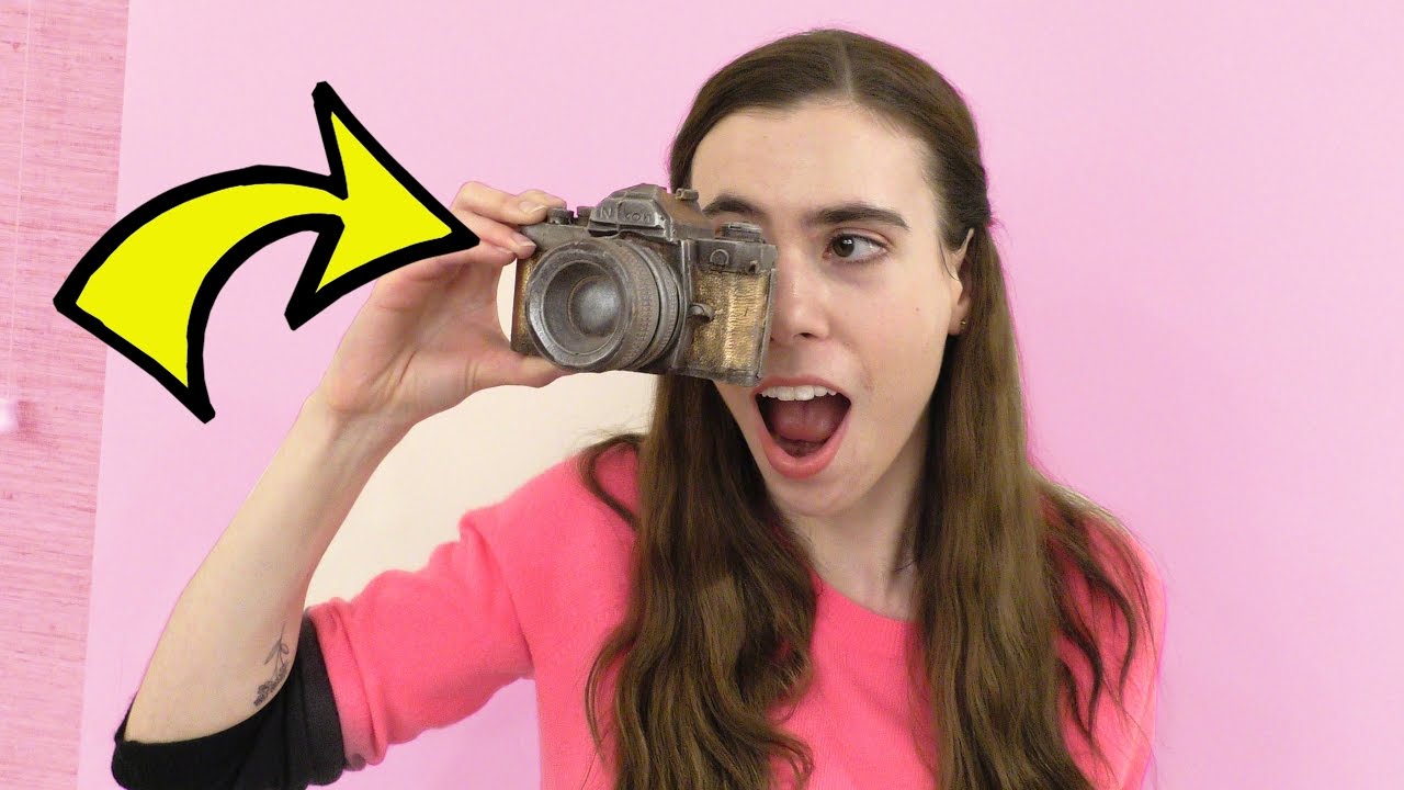 EATING A CAMERA?!? REAL CHOCOLATE!!