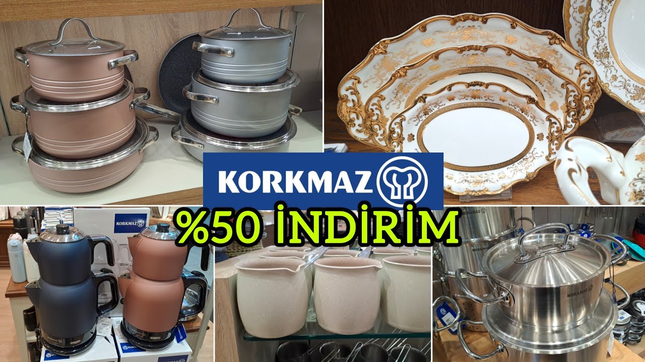 korkmaz da tam %50 indirim‼️yepyeni ürünler ‼️ çeyiz alışverişi 🌹 Çeyizlik ürünler | çeyiz mağazası