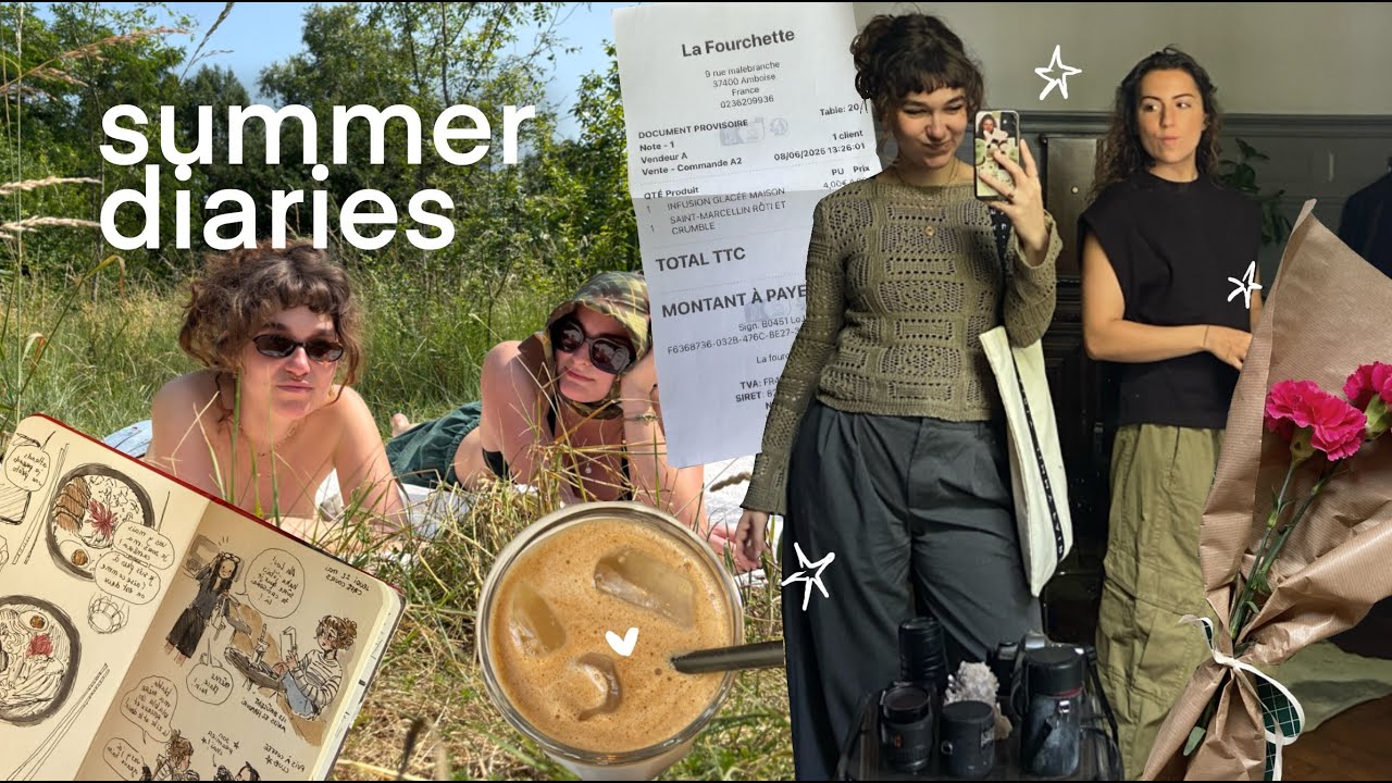 summer diaries | séjour dans la Loire, des glaces et de la sororité