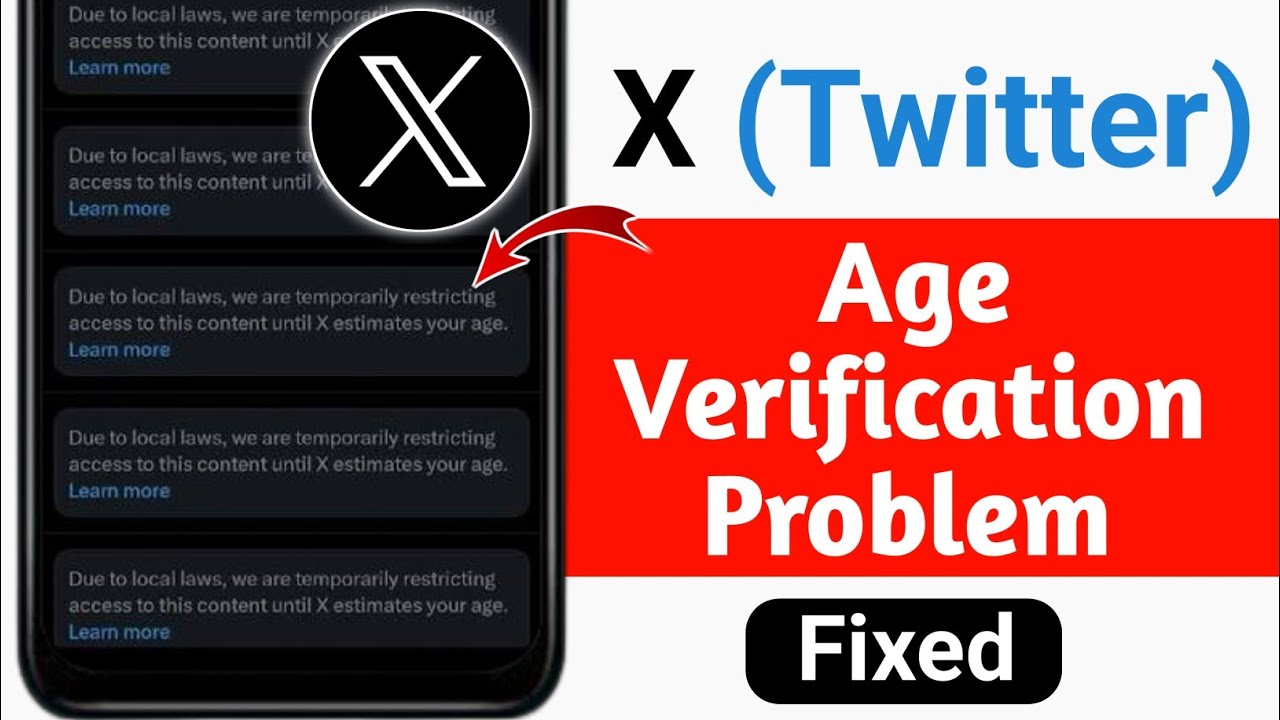 Fix Age Verification Problem On X (Twitter) 2026| X (Twitter) Age Verification Pop Up Not Going Away