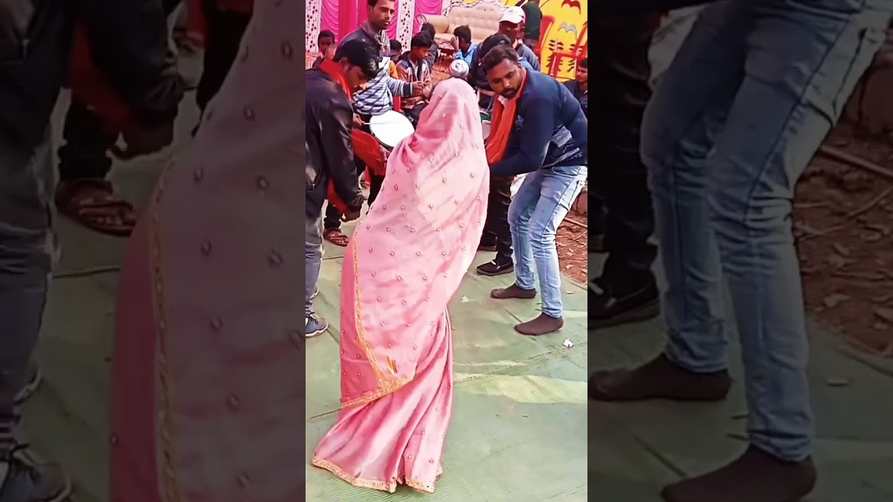 देसी गोरी लड़कियों का बैंजो बैंड बाजा डांस banjo band baja dance rewa shidhi vala dance#baghelidance