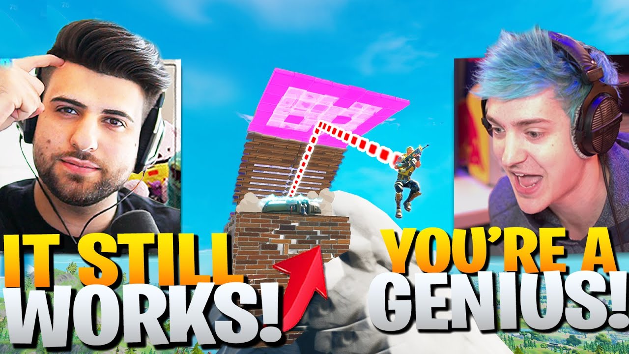I BLEW Ninjas MIND With This FORGOTTEN Launch Pad Trick! (Fortnite Battle Royale)