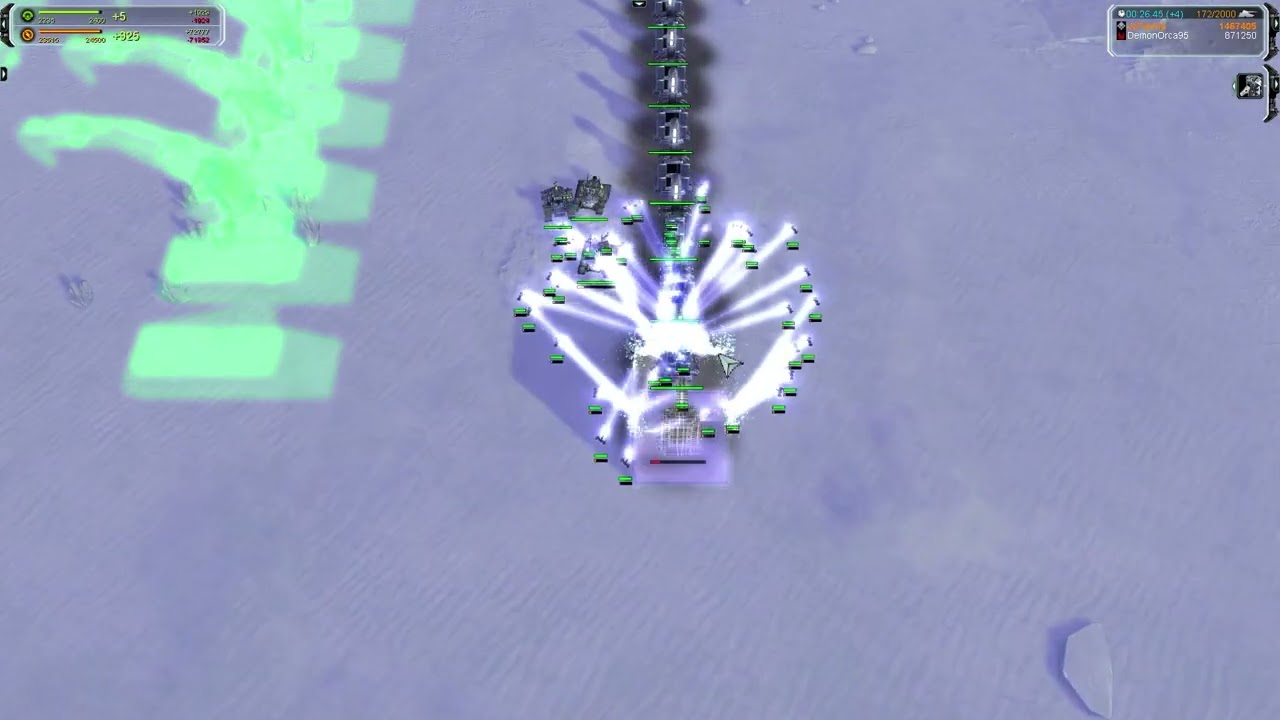 1v1 on Seraphim Glaciers | Forged Alliance Total Mayhem+Orbital Wars+Brew Lan Mods
