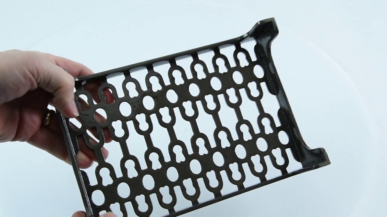 A4637 Cast Iron Double Brick Air Vent