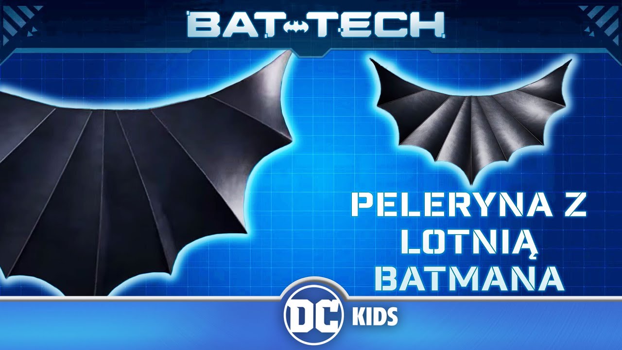 Batcomputer Archives po polsku | Peleryna z Lotnią Batmana | DC Kids