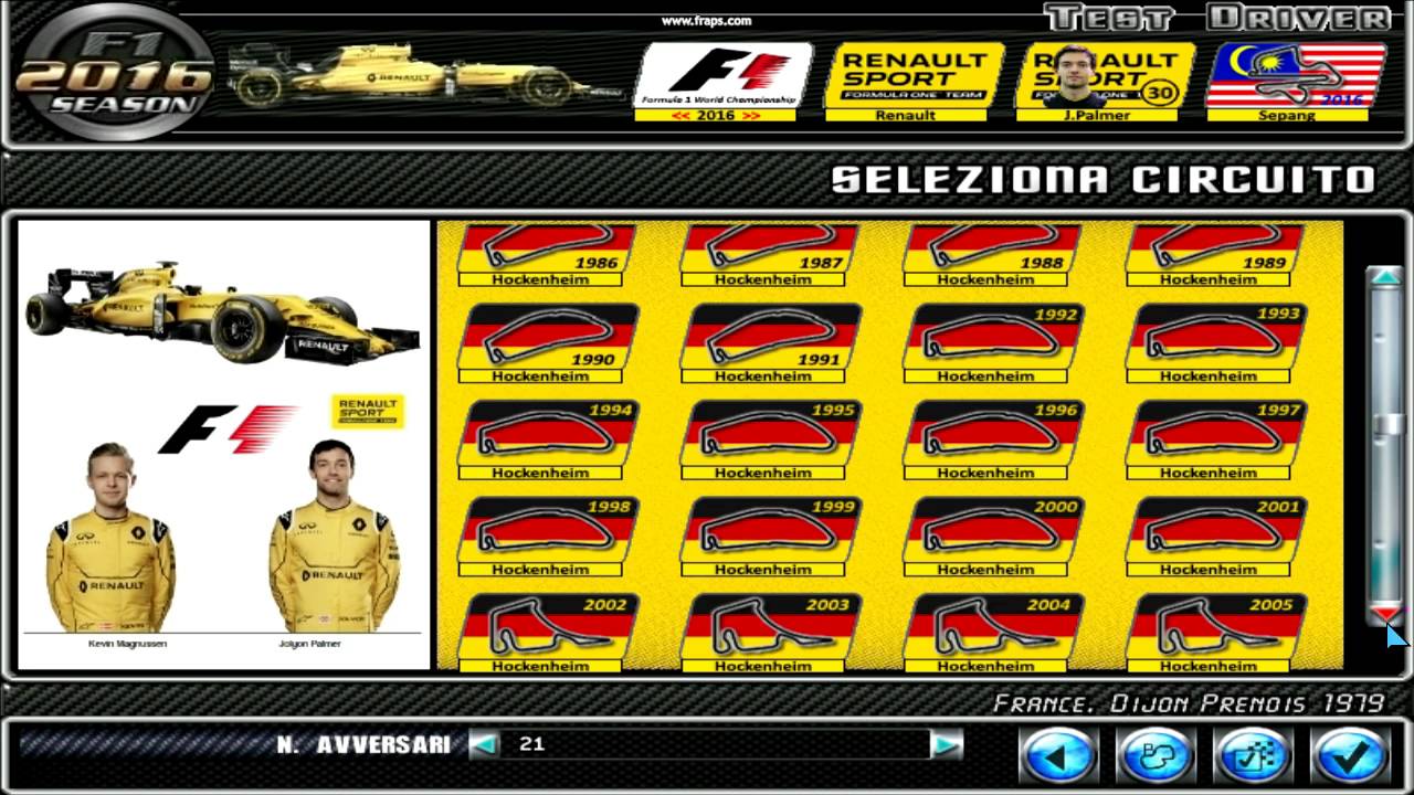 F1 Challenge VB 2016