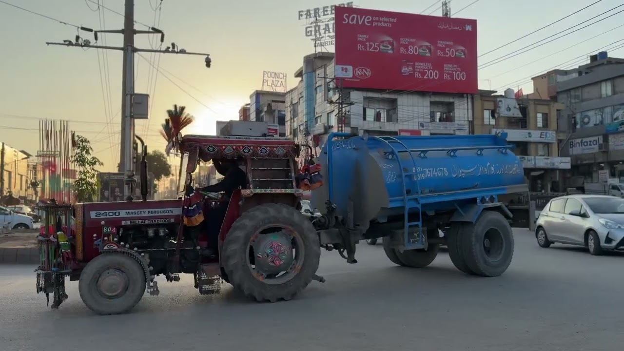Traffic issues at PWD Housing society entry gate 