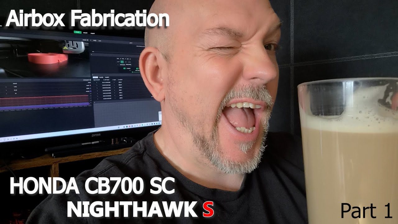 Upgrading my 1984 Honda CB700SC Nighthawk S - Custom 3D Printed Airbox Build