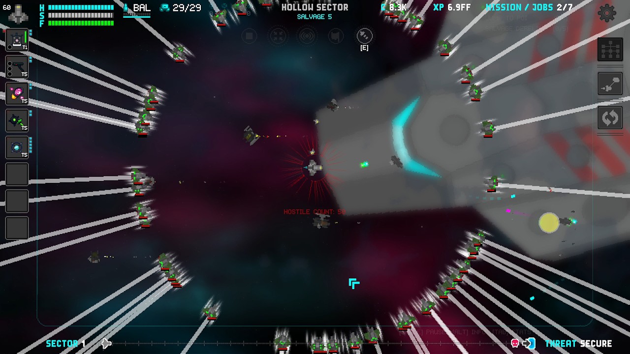 I'm creating the flagship for my game