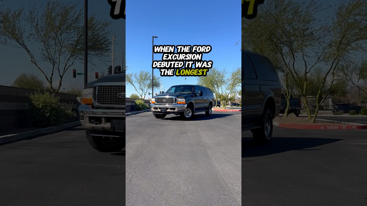 The SUV to END all SUVs Ford Excursion Diesel
