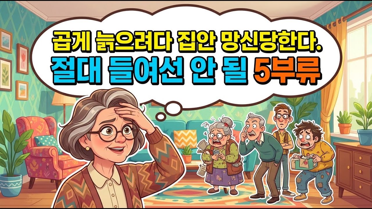 절대로 집에 초대하면 안되는 사람들 | 관계정리 | 시니어