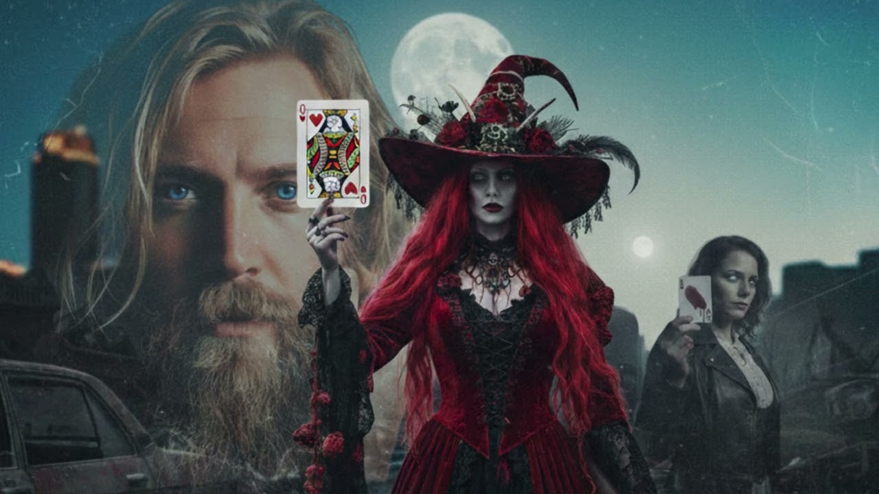 Queen of hearts. The Red witch life of crime. By Indiana Posse Music Creation.