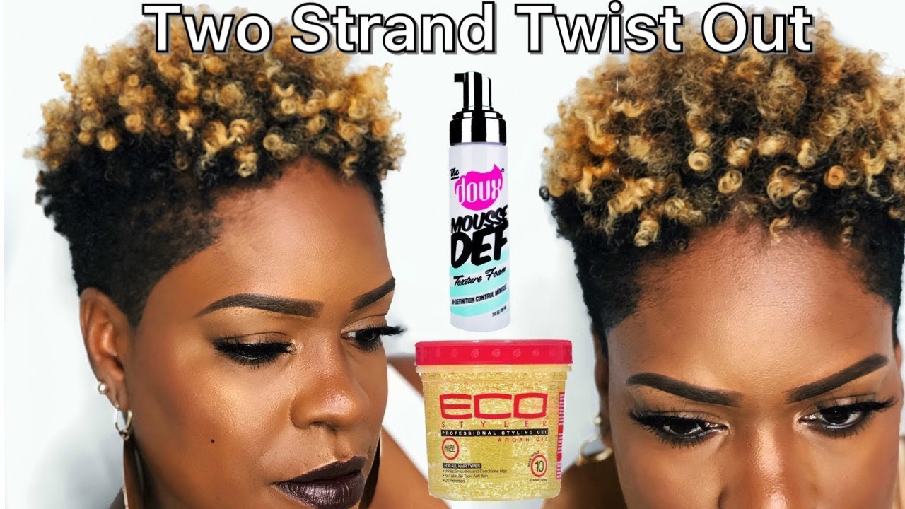 HOW TO: Two Strand Twist Out On Short Natural Hair | HAIRtorial