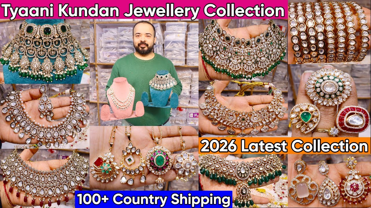 Exclusive Designer Celebrity Inspired Tyaani Kundan Jewellery Collection 2026 | New Bridal Jewellery