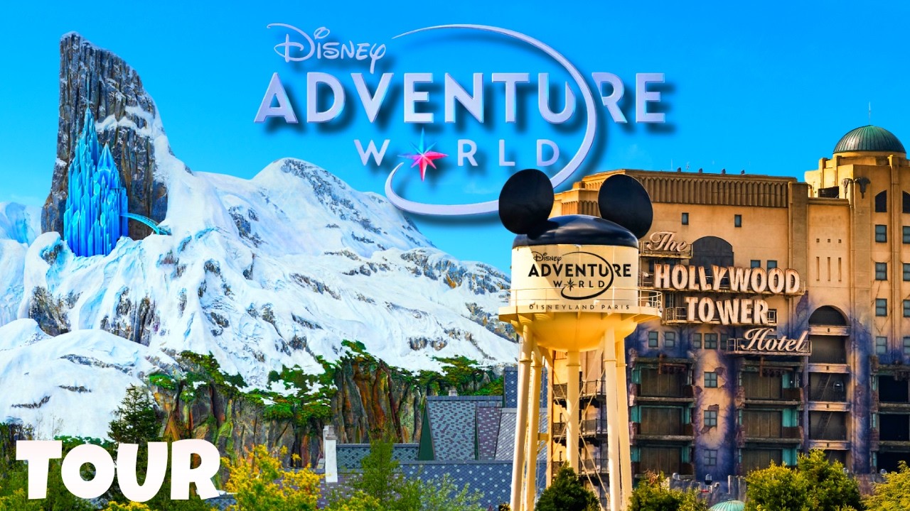 Esploriamo TUTTO il DISNEY ADVENTURE WORLD a Parigi